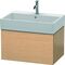 Duravit Waschtischunterbau L-CUBE 394x684x459mm eiche gebürstet