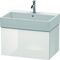 Duravit Waschtischunterbau L-CUBE 394x684x459mm weiß hochglanz
