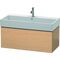 Duravit Waschtischunterbau L-CUBE 394x984x459mm eiche gebürstet
