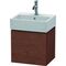 Duravit Waschtischunterbau L-CUBE 400x434x341mm Ans li amerik nussbaum