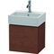 Duravit Waschtischunterbau L-CUBE 400x434x341mm Ans re amerik nussbaum