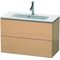Duravit WT-Unterbau L-CUBE Compact 550x820x391mm eiche gebürstet