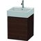 Duravit Waschtischunterbau L-CUBE 544x484x459mm nussbaum gebürstet