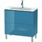 Duravit WT-Unterbau L-CUBE Compact 704x820x391mm stone blue hochglanz