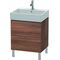 Duravit Waschtischunterbau L-CUBE 582x584x459mm nussbaum natur
