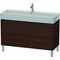 Duravit Waschtischunterbau L-CUBE 582x1184x459mm nussbaum gebürstet