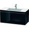 Duravit Waschtischunterbau L-CUBE m WT Vero Air 500x1000x480mm 1 HL sw hgl