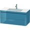 Duravit Waschtischunterbau L-CUBE m WT Vero Air 500x1000x480mm 1 HL St Bl