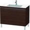 Duravit Waschtischunterbau L-CUBE m WT Vero Air 698x1000x480mm 1 HL NB geb
