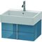 Duravit Waschtischunterbau VERO AIR 298x584x431mm stone blue hochglanz