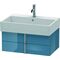 Duravit Waschtischunterbau VERO AIR 298x684x431mm stone blue hochglanz