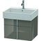 Duravit Waschtischunterbau VERO AIR 440x584x431mm flannel grey hochglanz