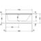 Duravit Rechteck-Whirlwanne P3 Comforts 145 l 1700x700 we 1 RS rechts Air-System