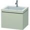 Duravit Waschtischunterbau L-CUBE m WT Vero Air 500x600x480mm 1 HL taupe