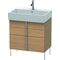 Duravit Waschtischunterbau VERO AIR 581x684x431mm europäische eiche