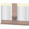 Duravit Spiegel VERO 142x1100x800mm Be eiche kaschmir