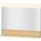 Duravit Spiegel VERO m Be Abl. 800x1000x142mm eiche gebürstet