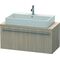 Duravit Konsolenunterschrank X-LARGE 440x1000x478mm pine silver