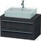 Duravit Konsolenunterschrank X-LARGE 440x800x478mm eiche dunkel gebürstet