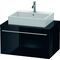 Duravit Konsolenunterschrank X-LARGE 440x800x548mm schwarz hochglanz