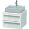 Duravit Konsolenunterschrank X-LARGE 440x600x548mm weiß hochglanz lackiert