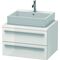 Duravit Konsolenunterschrank X-LARGE 440x700x548mm weiß hochglanz lackiert