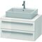 Duravit Konsolenunterschrank X-LARGE 440x800x548mm weiß hochglanz lackiert