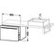 Duravit Konsolenunterschrank X-LARGE 440x600x478mm weiß matt