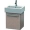 Duravit Waschtischunterbau X-LARGE 328x400x442mm Ans rechts eiche kaschmir