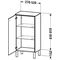 Duravit Halbhochschrank BRIOSO ind 910x520x359mm G. Frontfarbe TA li ta ma