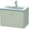 Duravit WT-Unterbau BRIOSO COMPACT Gri Frontfarbe 442x620x389mm taupe matt
