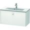 Duravit WT-Unterbau BRIOSO COMPACT Griff Frontfarbe 442x820x389mm weiß matt