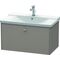 Duravit Waschtischunterbau BRIOSO Gri Frontfarbe 450x820x479mm basalt matt