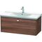 Duravit Waschtischunterbau BRIOSO Gri chrom 450x1020x479mm nussbaum natur