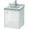 Duravit Waschtischunterbau BRIOSO 563x460x445mm G. Frontfarbe TA re we hgl