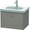 Duravit Waschtischunterbau BRIOSO Gri Frontfarbe 452x620x469mm basalt matt