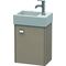 Duravit Waschtischunterbau BRIOSO 442x364x239mm Gri chr Ans rechts leinen