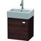 Duravit Waschtischunterbau BRIOSO 442x434x339mm Gri chr Ans li Kast. dkl
