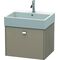 Duravit Waschtischunterbau BRIOSO Griff chrom 442x584x459mm leinen