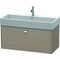 Duravit Waschtischunterbau BRIOSO Griff chrom 442x984x459mm leinen