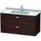 Duravit Waschtischunterbau BRIOSO Griffe chr 563x1020x469mm Kast. dunkel