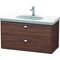 Duravit Waschtischunterbau BRIOSO Griffe chr 563x1020x469mm NB dunkel