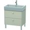 Duravit Waschtischunterbau BRIOSO Griffe Frontfarbe 570x684x459mm ta matt