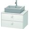 Duravit Konsolenunterschrank BRIOSO Griffe Frontfarbe 442x720x480mm we matt