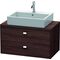 Duravit Konsolenunterschrank BRIOSO Griffe chr 442x820x480mm kastanie dunkel
