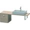 Duravit Konsolenunterschrank BRIOSO Griff chrom 442x420x480mm pine silver
