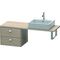 Duravit Konsolenunterschrank BRIOSO Griffe chrom 442x520x480mm pine silver