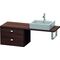 Duravit Konsolenunterschrank BRIOSO Griffe chr 442x620x480mm kastanie dunkel