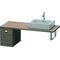 Duravit Konsolenunterschrank BRIOSO Griff chrom 442x320x550mm pine terra