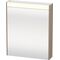 Duravit Spiegelschrank BRIOSO m Be 700x620x148mm Anschlag links leinen